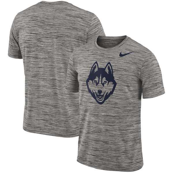 Nike UConn Huskies Charcoal 2018 Player Travel Legend Performance T-Shirt,We sell and wholesale Nike UConn Huskies Charcoal 2018 Player Travel Legend Performance T-Shirt on line form chian!